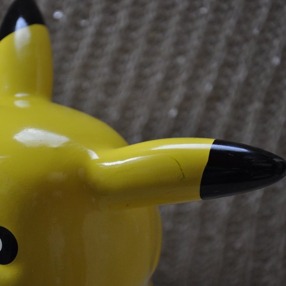 2016 PIKACHU Nintendo Pokémon FAB Starpoint Ceramic Piggy Bank 9x5" (23x13cm) - Picture 8 of 8